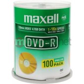 DVD-R 4,7 GB 16x 100pcs MX275611