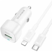 BZ34B Cloud QC 3.0 PD 3 Cable Lightning White