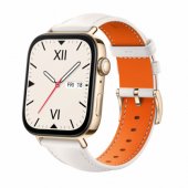 Watch FIT 3 White Leather Strap