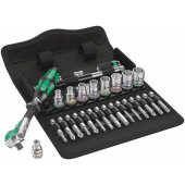 Wera 8100 SA 9 Zyklop Speed ratchet set - 1/ 4 drive, imperial