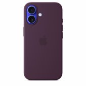 iPhone 16 Silicone Case with MagSafe - Plum MYY43ZM/ A