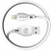 L4L USB to Lightning data charging cable 2.4A 1m White