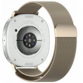 40/ 44/ 46mm Milaneseband Galaxy Watch 8/ 8 Classic Starlight