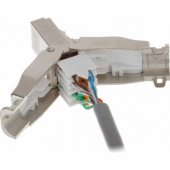 RJ45/ FTP6A-HAND Silver