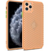 "Breathe Silicone Case Apple iPhone 12/ 12 Pro" Orange