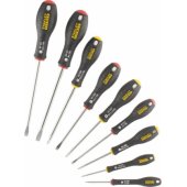 Stanley FatMax screwdriver set, 10-piece, black