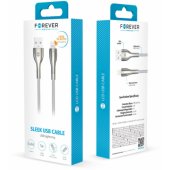 Sleek cable USB - Lightning 1m 2.4A White