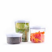 46110 Vacuum Canister 3pcs Round