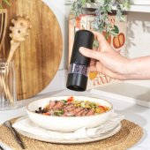 BW12958EU7 Clarence Electric Salt & Pepper Mill Bl