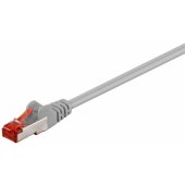 93568 CAT 6 patch cable S/ FTP (PiMF) 0.5 m Grey