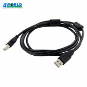 05351 USB 2.0 A-plug AM-BM Printer Cable 1.4m Black