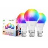 Essentials Matter Thread B22 Smart Bulbs 3-Pack
