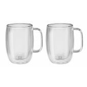 Set of two latte macchiato glasses with handle Zwilling Sorrento Plus