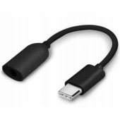 Adapter Type C / 3.5mm Black (Bulk)