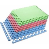 One Fitness protective mat MP10 180 cm x 180 cm x 1 cm multicolored
