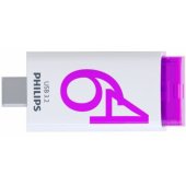 64GB USB-C 3.2 Click White/ Purple FM64FD175B/ 00