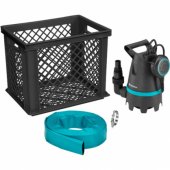 GARDENA dirty water submersible pump 10500 BASIC, flood set, submersib