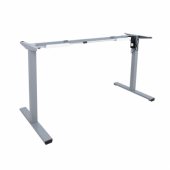 Desk ERGO OPTIMAL with 1 motor 120x60cm, oak/ grey