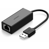 CR110 USB to RJ45 network adapter Black
