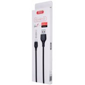 NB103 USB to microUSB 2,0 m 2,1A Black