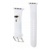 Watch 38/ 40/ 41mm 3D Rubber Karl Head White