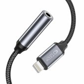 UltraBoost adapter Lightning 3.5mm mini jack black