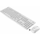 MK295 Silent Wireless Combo White