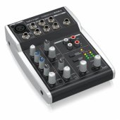 Behringer XENYX 502S - analog audio mixer