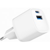 TA-UC-PDQC20-W-01 USB-A/ C 20W PD QC3.0 white