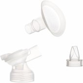 Breast pump funnel with elastic rim 12/ 217