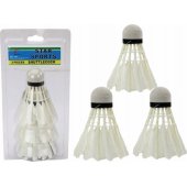Set of 3 Badminton Feather Shuttlecocks