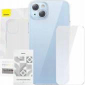 Crystal Series Case iPhone 14 Plus + Tempered Glass
