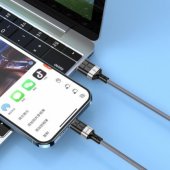 KSC-696 USB-A -> Lightning charging cable 120cm Grey