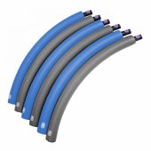 Foldable Foam surface Hula Hoop Blue
