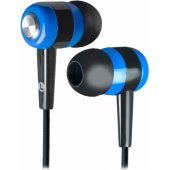 In-ear headphones Basic 616 black + blue