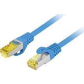 Patchcord S/ FTP Cat.6a LSZH CU 1.5m blue