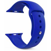 42/ 44/ 45mm Blue Silicone Strap