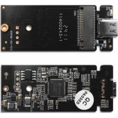 Mini Aluminium Enclosure M.2 PCIe USB 3.1 Silver 52266