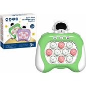 Space Pop It Sensory Game Battery Powered Lights Sounds Green