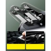 SUGP-01 Steel Cannon Air Outlet Car Mount Black