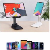 Phone and tablet stand White