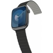 Silicone Link Apple Watch 38|40|41mm Black/ Grey