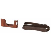 4699 Leather Half Case Kit for FUJIFILM X100VI Brown