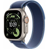 Watch Ultra 3 49mm Natural Titanium/ Blue/ Bright Blue Trail Loop - M/ L
