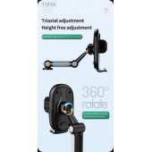 TH-07 Car Holder with Cup Holder Black