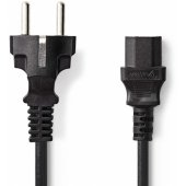 Power Cable 220 EU to C13 Black