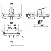 Talas (H3212E70044001) Chrome