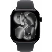 Watch Series 11 46mm Jet Black / Black Sport Band - S/ M