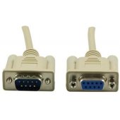 Cable DB9 RS232 10m Grey