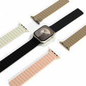 Silicone Link Apple Watch 42/ 44/ 45/ 49mm Black-Gray